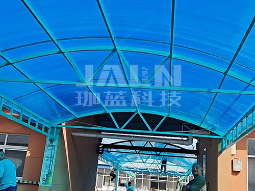 陽(yáng)光板雨棚_清涼店養(yǎng)老院